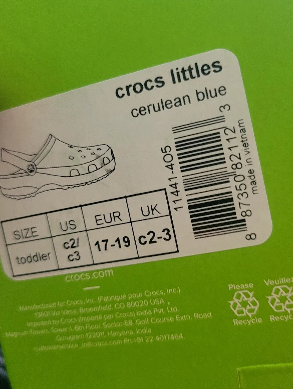 CROCS new box